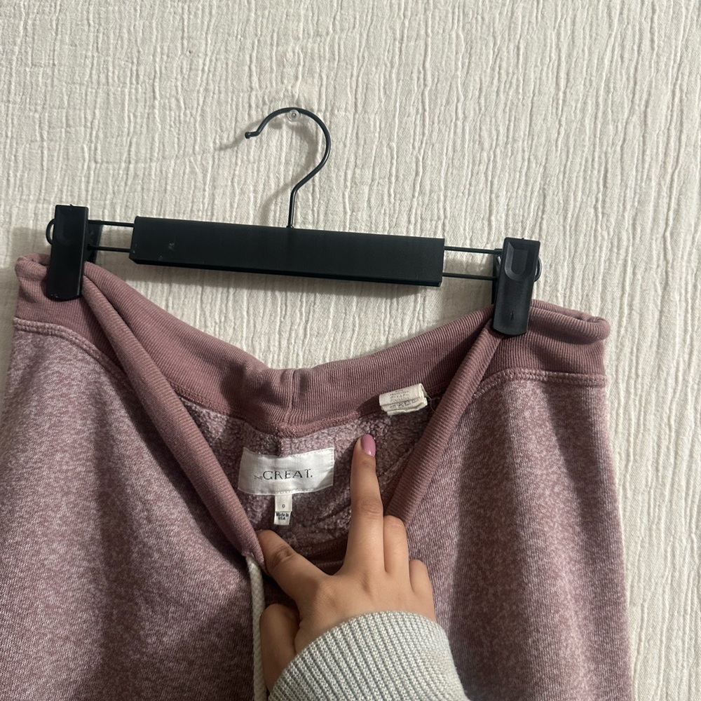 The Grewt stadium cropped sweatpant sz 0 - Picture 3 of 3
